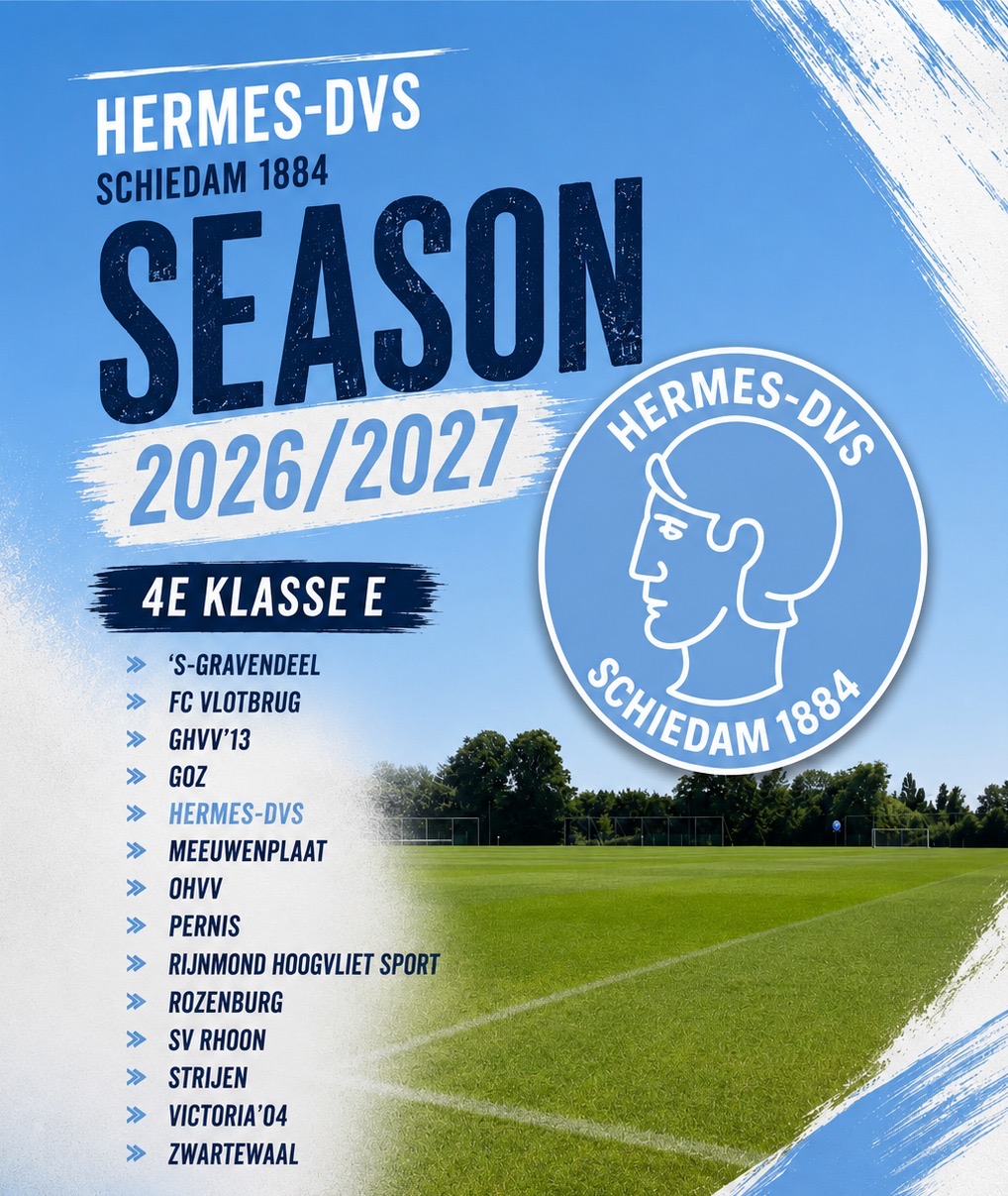 Competitie-indeling 2026 - 1e elftal